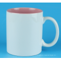 Premium Grade A 11oz Sublimation Blank Mugs (Qty 36/ctn).white outsize,colorful inside.